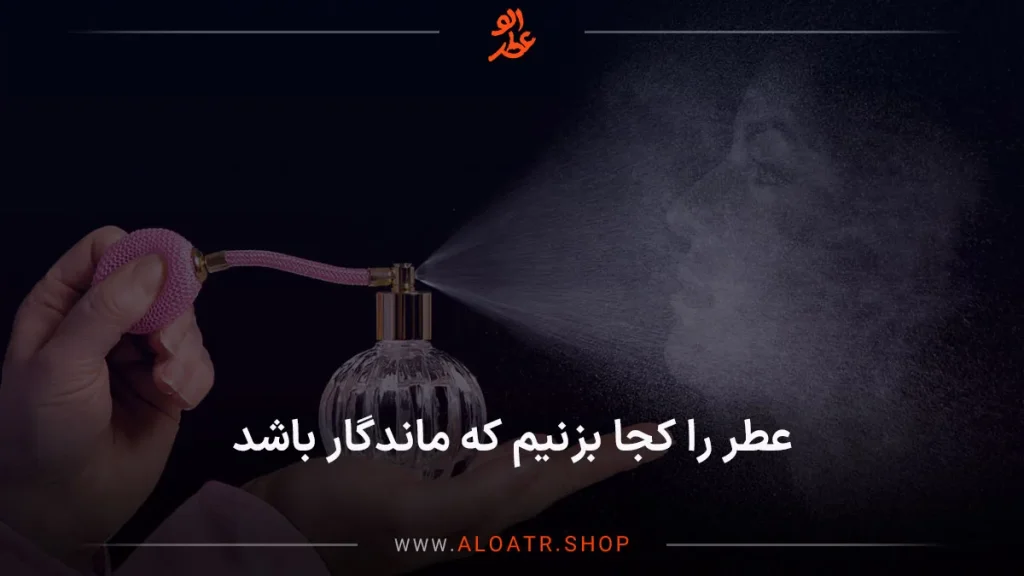 عطر را کجا بزنیم که ماندگار باشد