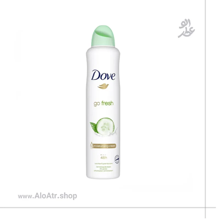 اسپری ضدتعریق بدن داو رایحه خیار زنانه